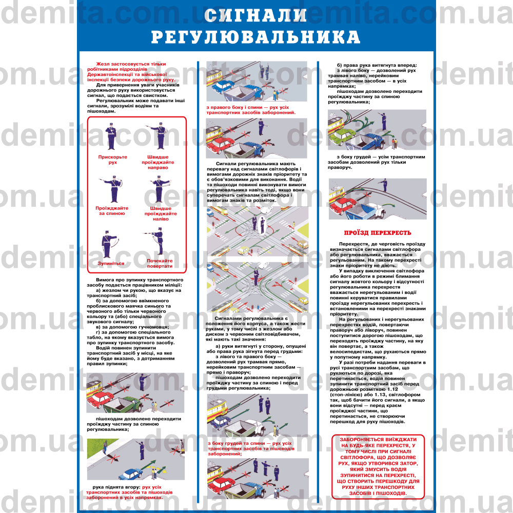 0214. Сигнали регулювальника.