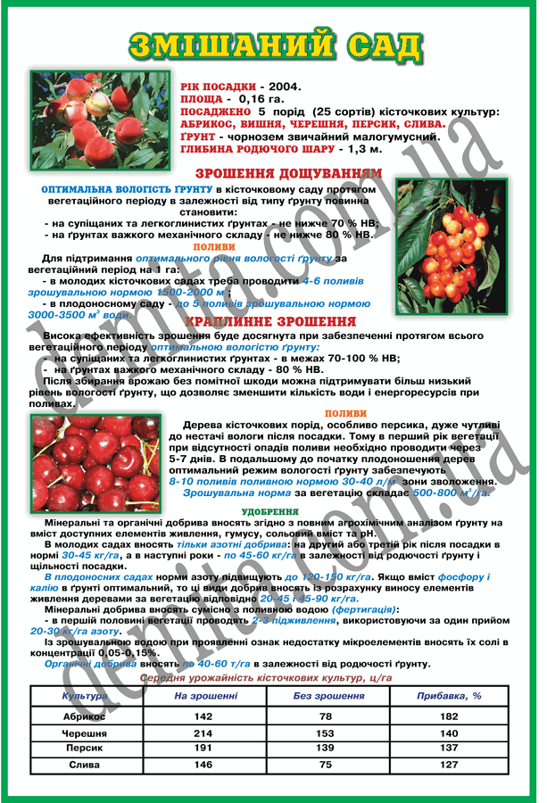 0842. Змішаний сад.