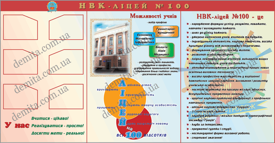 1882. НВК — Ліцей № 100.