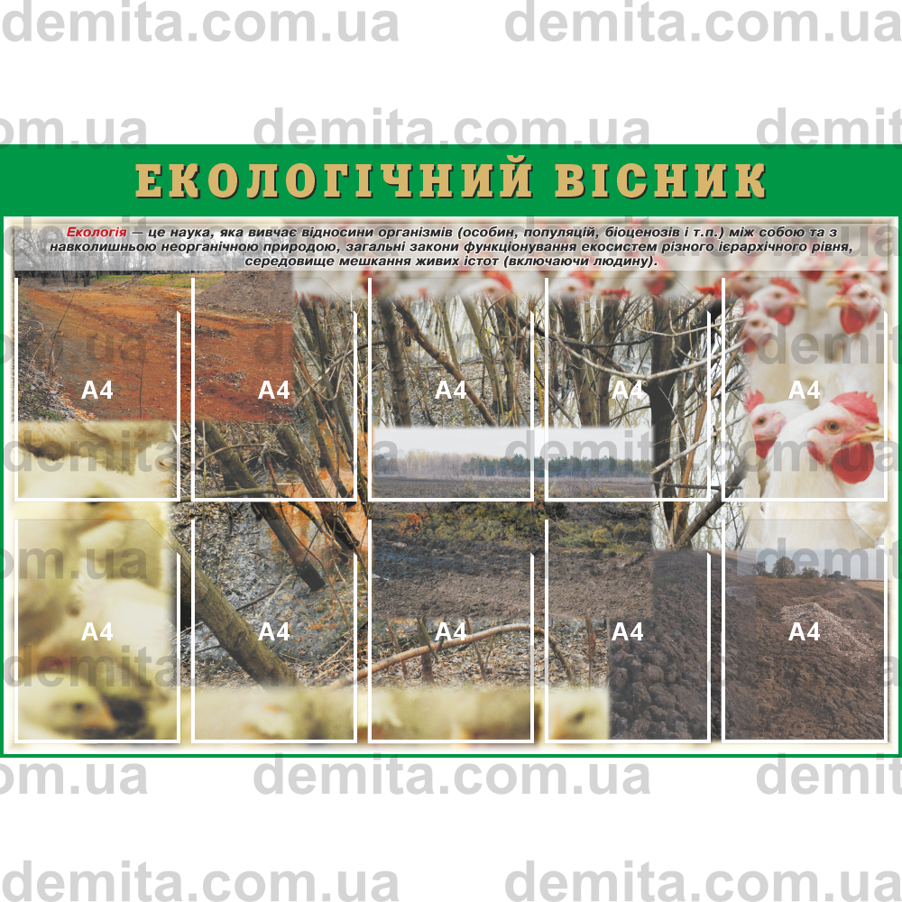 2017. Екологічний вісник (1250х850 мм).