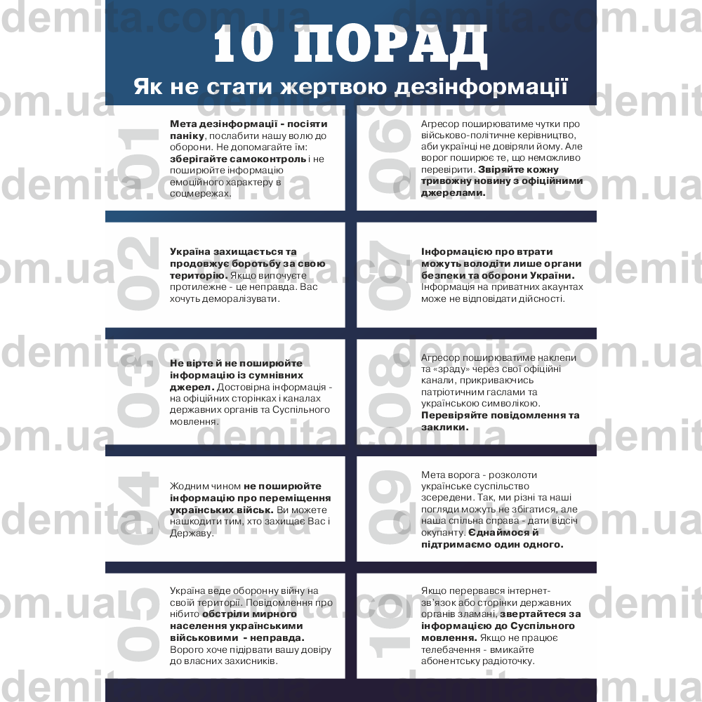 2254. 10 порад: Як не стати жертвою дезінформації.
