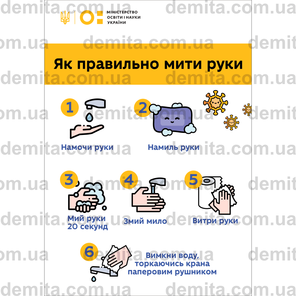 2331. Як правильно мити руки.