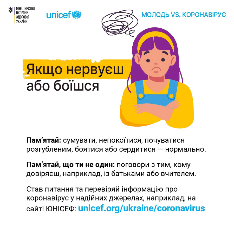 2337. Новий коронавірус: що робити молоді? Якщо нервуєш або боїшся.